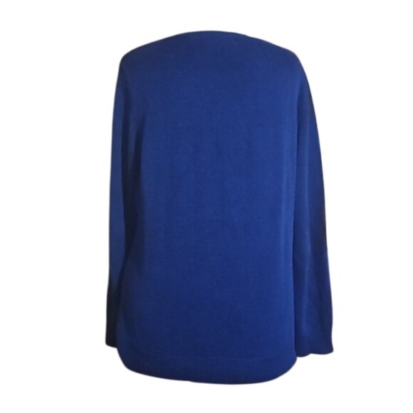 Isabella's Closet elegant knit sequin embellished Ugly Christmas X-Mas Sweater - Picture 2 of 11